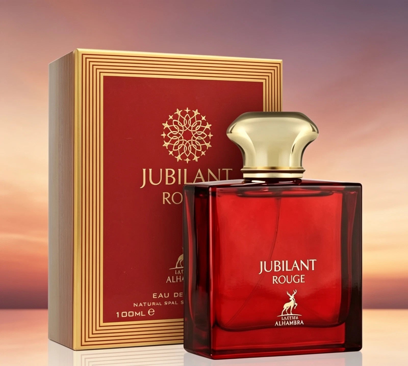 Jubilant Rouge Eau de Parfum by Maison Alhambra – 100ml EDP