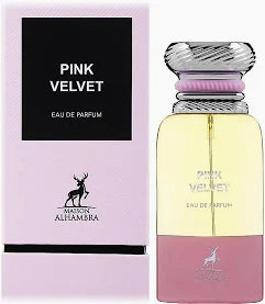 Pink Velvet Eau de Parfum By Maison Alhambra – 80ml EDP