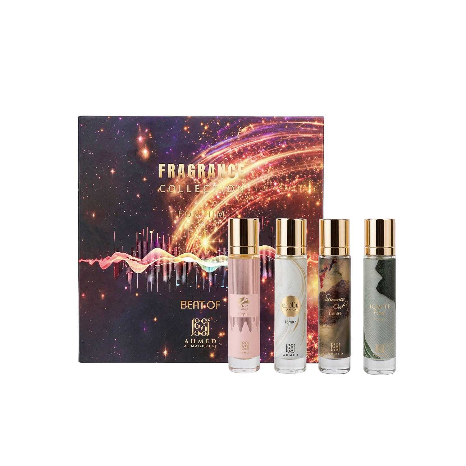 Fragrance Collection for Him EDP Gift Set by Ahmed Al Maghribi 60ml