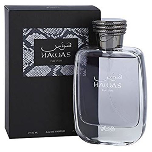 Hawas for Him Eau de Parfum by Rasasi – 100ml EDP