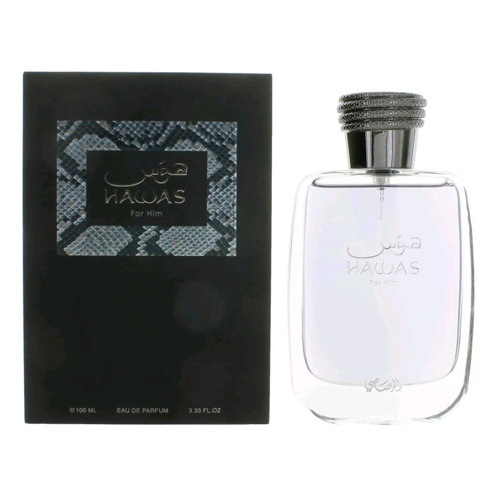 Hawas for Him Eau de Parfum by Rasasi – 100ml EDP