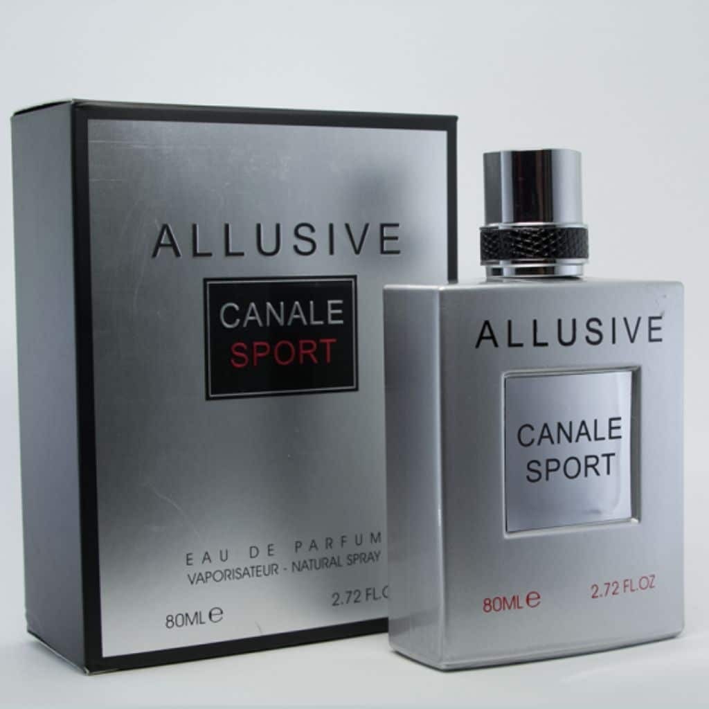 Allusive Canale Sport Eau de Parfum by Fragrance World – 80ml EDP