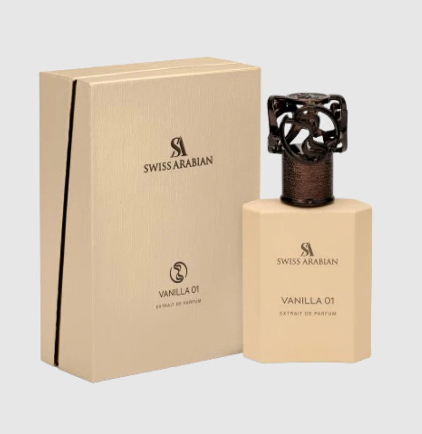 Vanilla 01 Extrait de Parfum by Swiss Arabian – 50ml