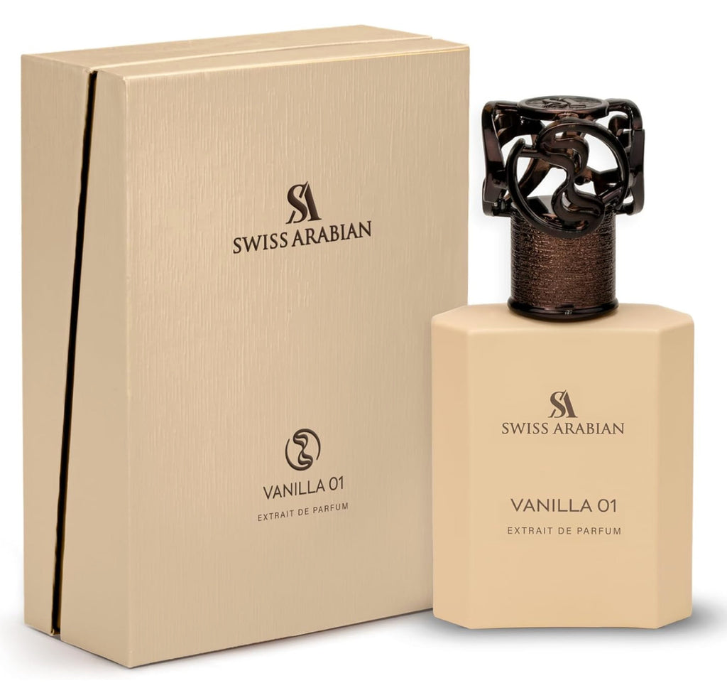 Vanilla 01 Extrait de Parfum by Swiss Arabian – 50ml