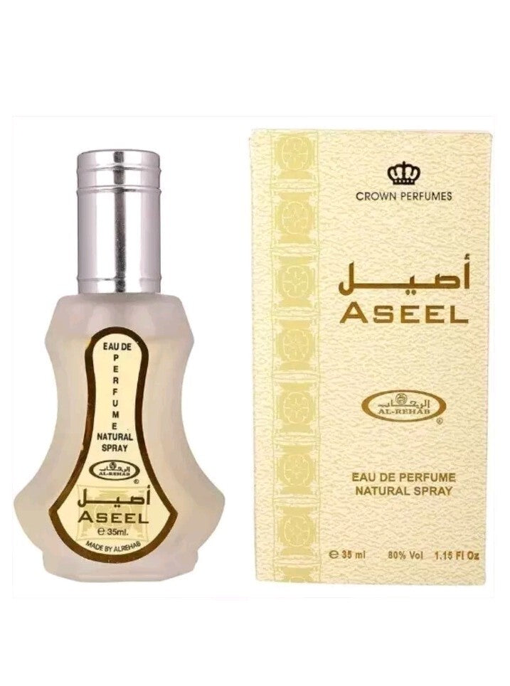 Aseel Eau de Parfum by Al Rehab – 35ml EDP