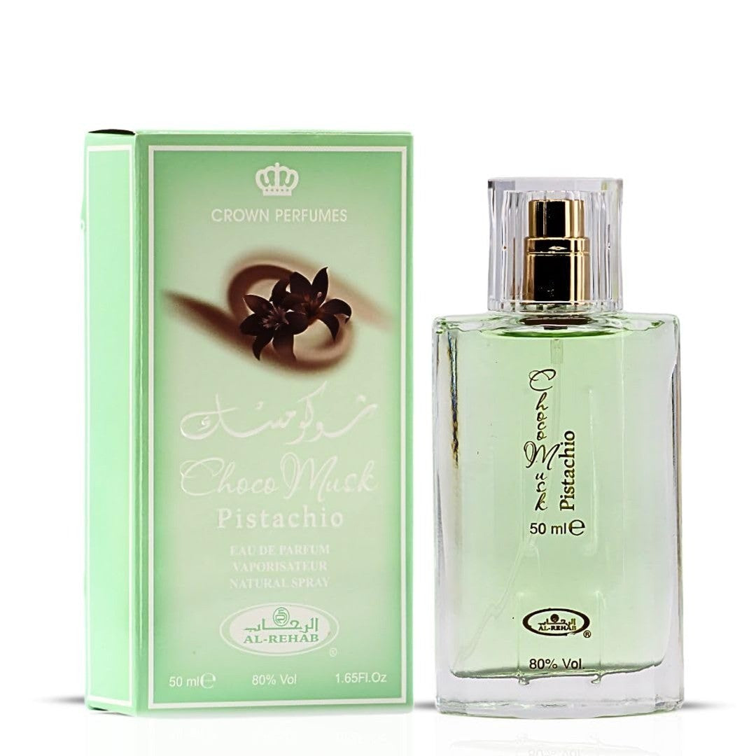 Choco Musk Pistachio Eau de Parfum by Al Rehab 50ml EDP