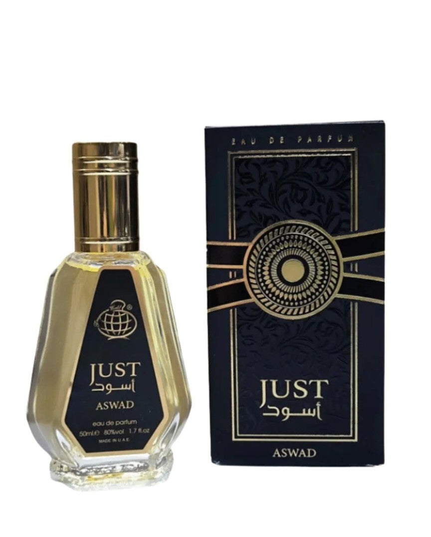 Just Aswaad Eau de Parfum by Fragrance World – 50ml EDP