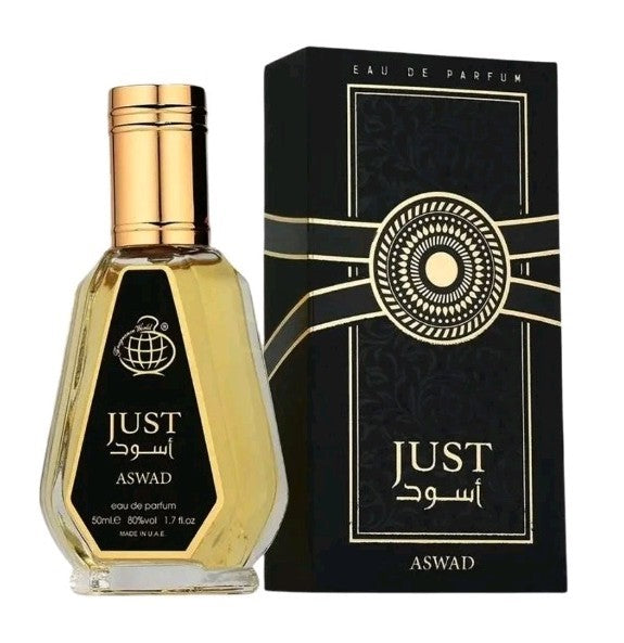 Just Aswaad Eau de Parfum by Fragrance World – 50ml EDP