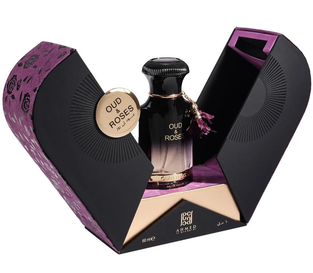 Oud & Roses Extrait de Parfum by Ahmed Al Maghribi – 60ml