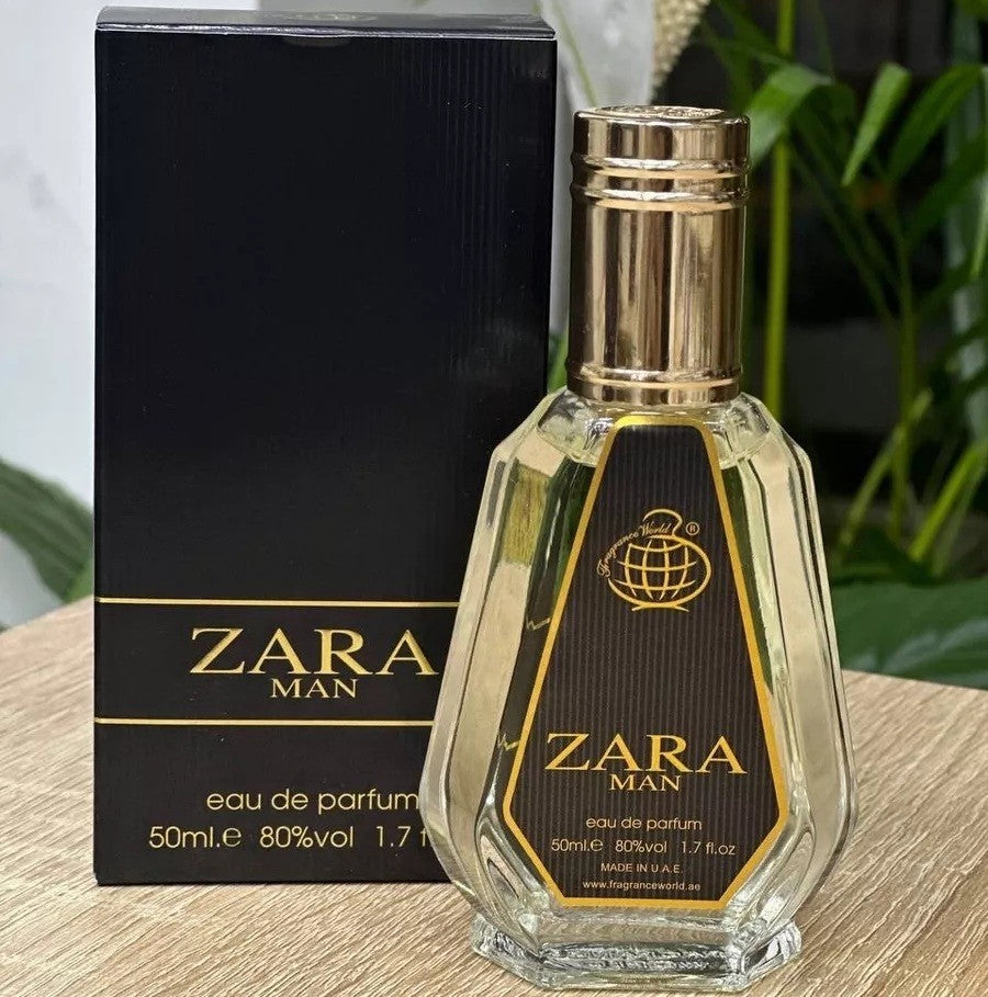 Zara Man Eau de Parfum by Fragrance World – 50ml EDP