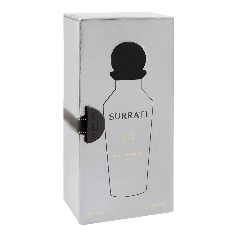 Gray Oud Extrait de Parfum by Surrati – 150ml