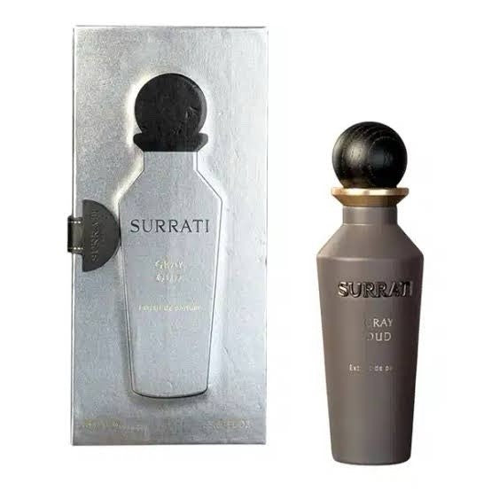 Gray Oud Extrait de Parfum by Surrati – 150ml