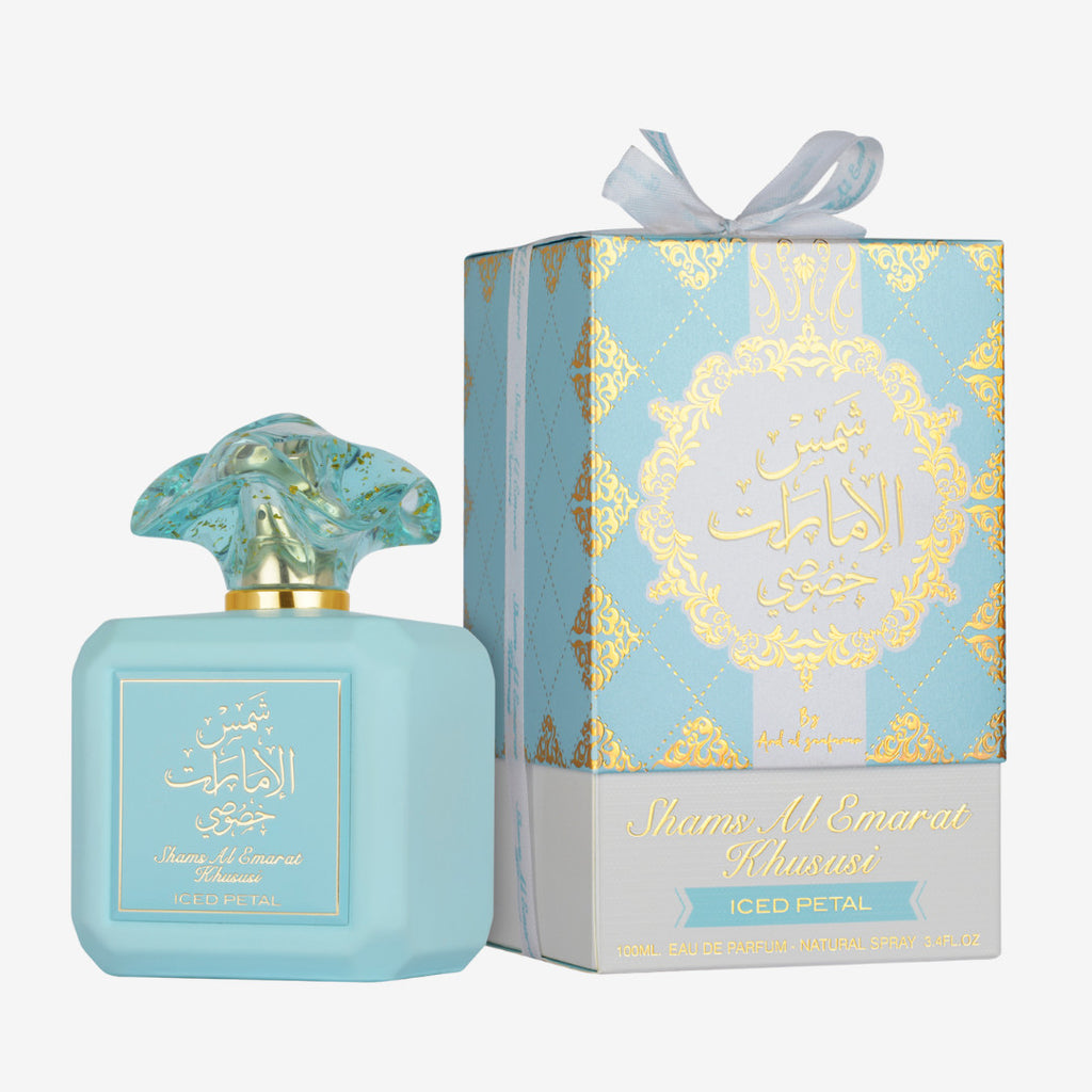 Shams Al Emarat Khususi Iced Petal Eau de Parfum by Ard Al Zaafaran – 100ml EDP