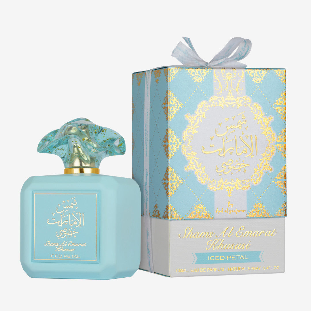 Shams Al Emarat Khususi Iced Petal Eau de Parfum by Ard Al Zaafaran – 100ml EDP