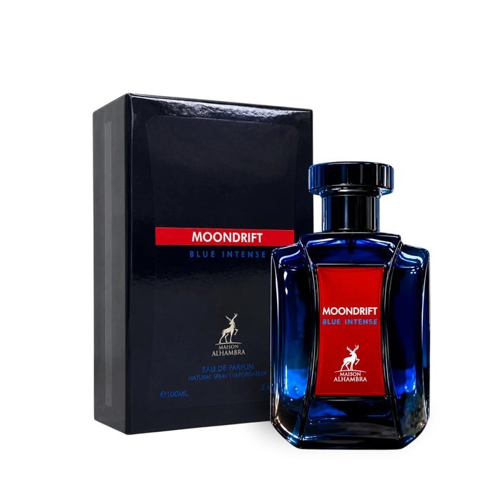 Moondrift Blue Intense Eau de Parfum by Maison Alhambra – 100ml EDP