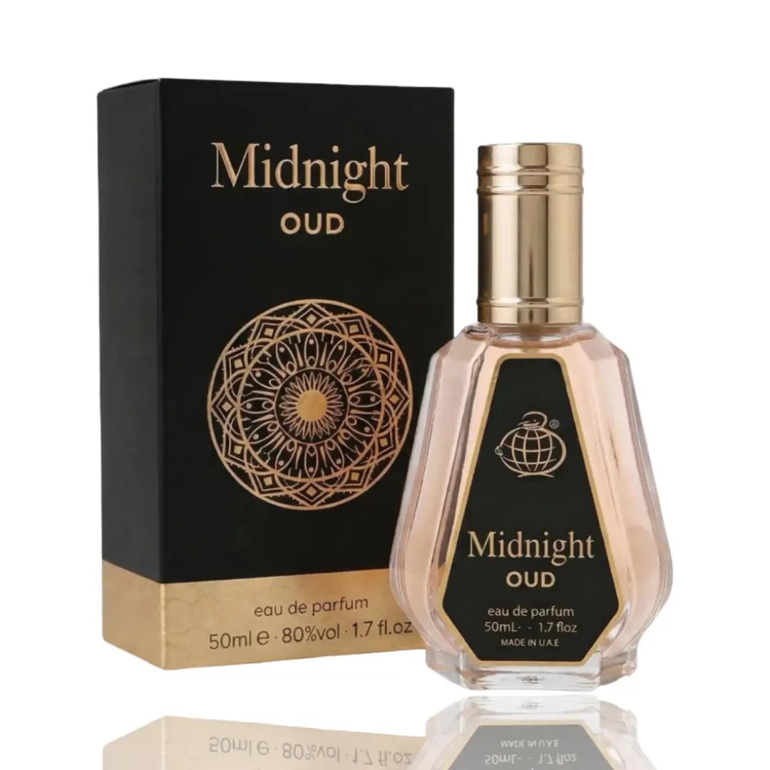 Midnight Oud Eau de Parfum by Fragrance World – 50ml EDP