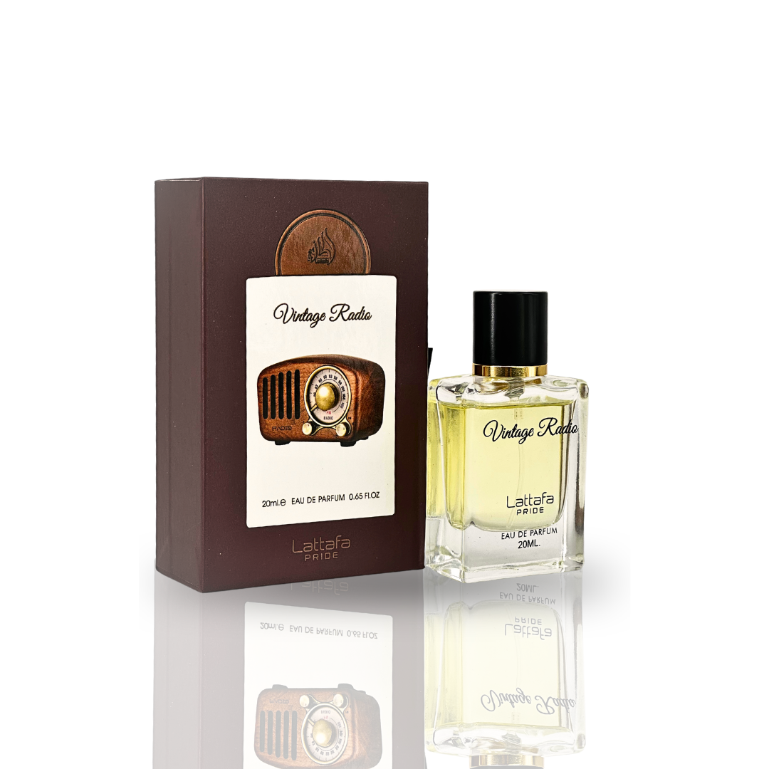 Vintage Radio Eau de Parfum by Lattafa – 20ml EDP