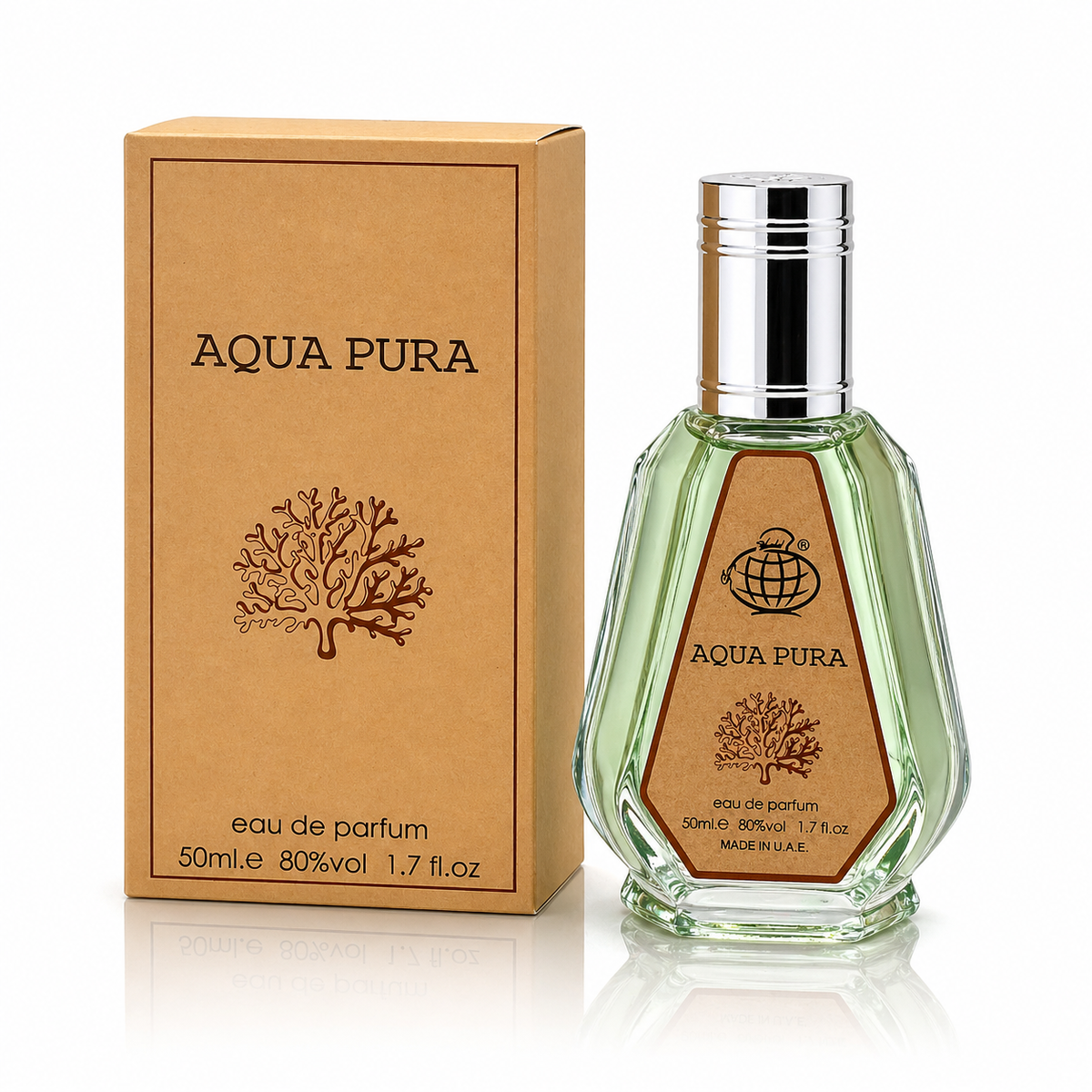 Aqua Pura Eau de Parfum by Fragrance World – 50ml EDP