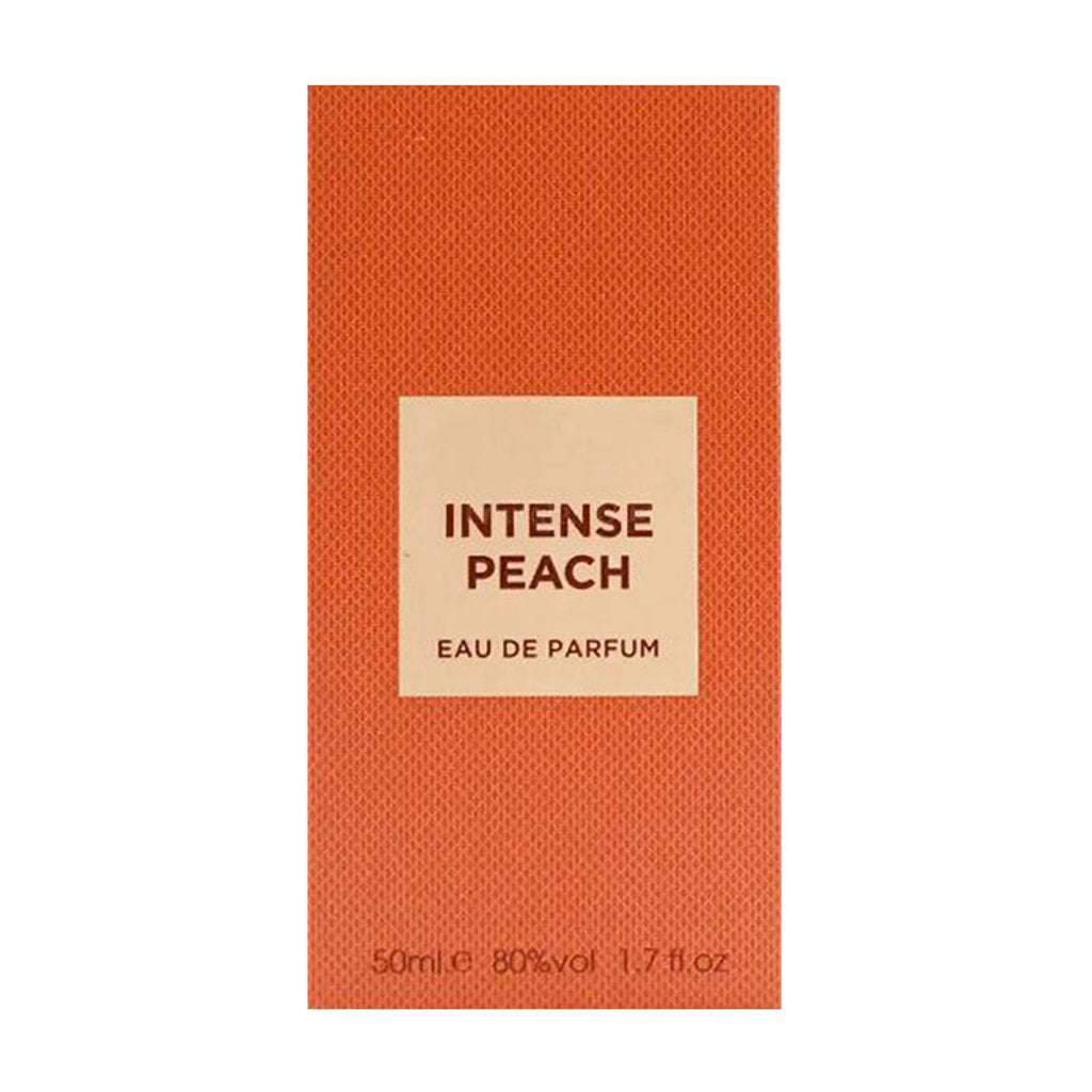 Intense Peach Eau de Parfum by Fragrance World – 50ml EDP