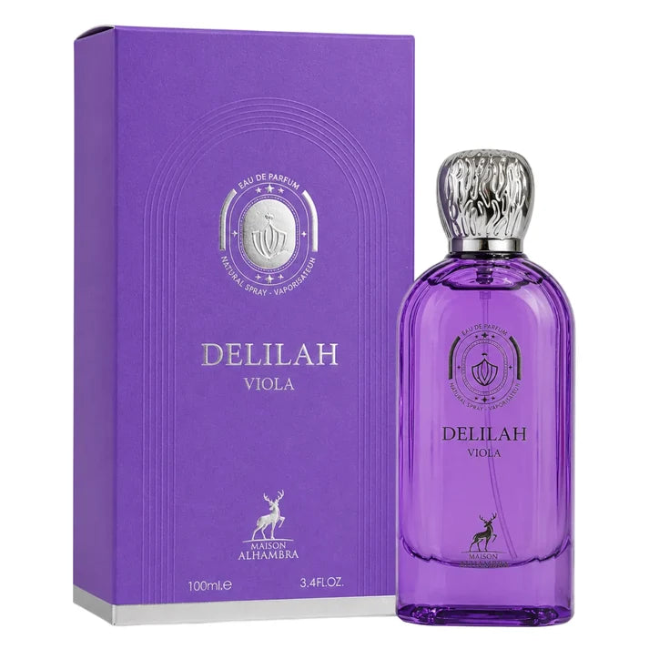 Delilah Viola Eau de Parfum by Maison Alhambra – 100ml EDP