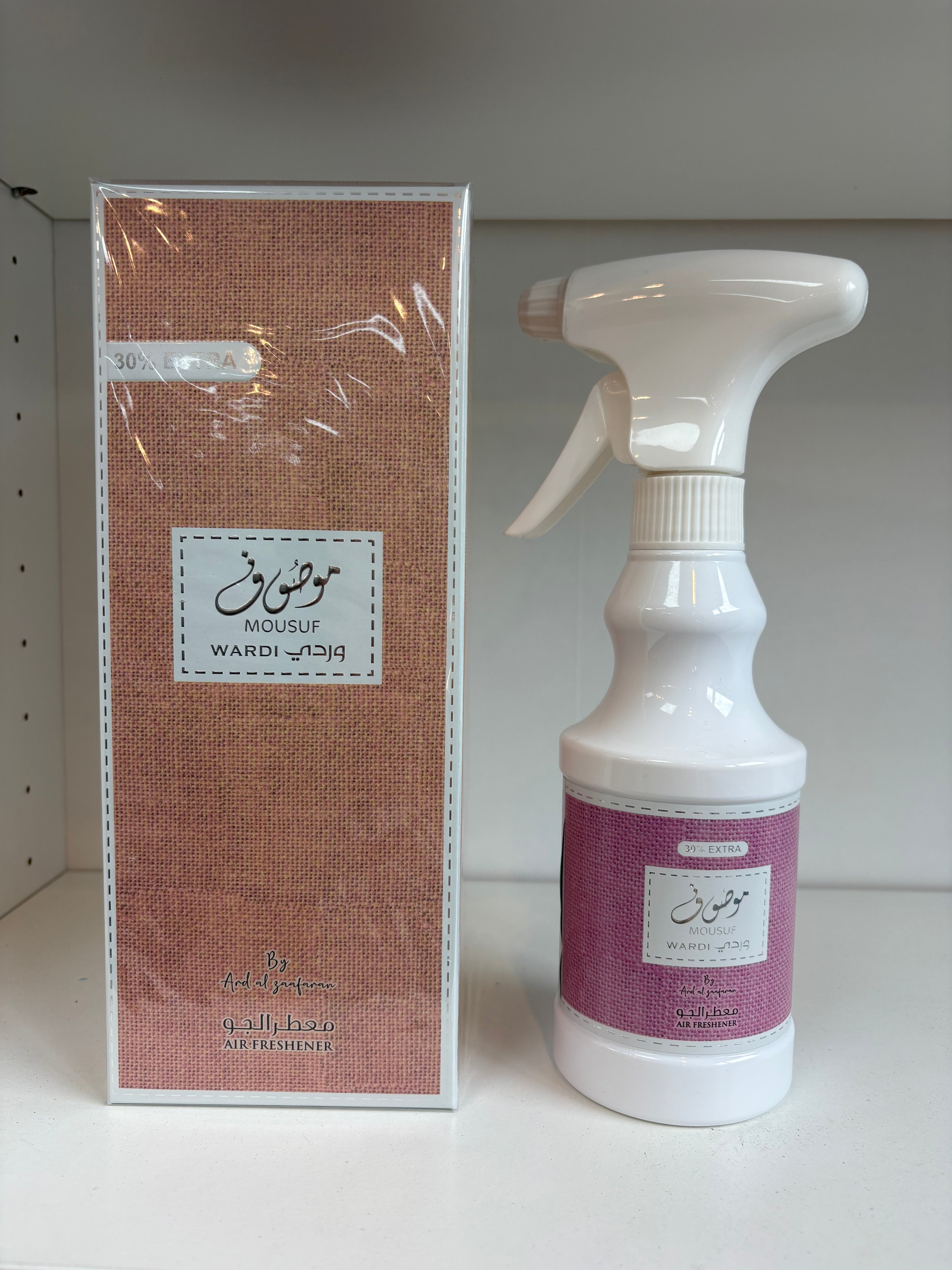 Mousuf Wardi Fabric Freshener by Ard Al Zaafaran – 450ml Spray