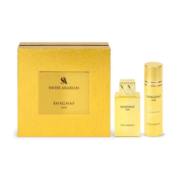 Swiss Arabian Shaghaf Oud Gift Set for Eau de Parfum – 75ml EDP