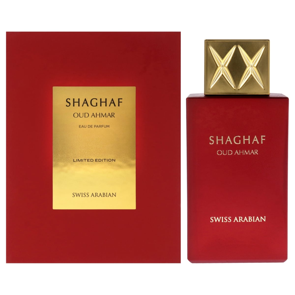 Shaghaf Oud Ahmar Eau de Parfum by Swiss Arabian – 75ml EDP