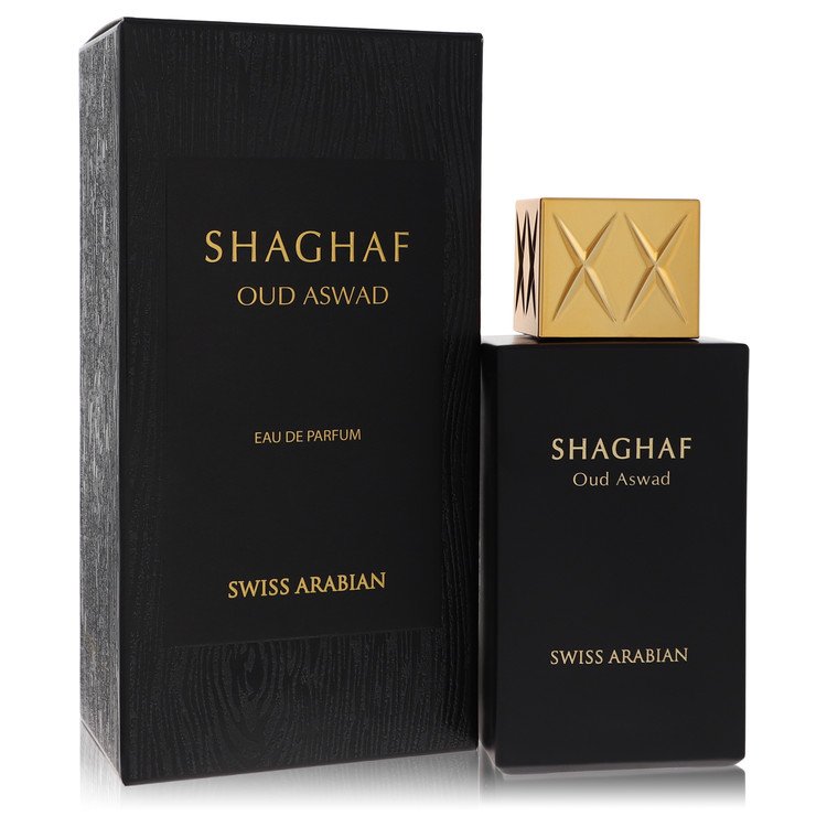 Shaghaf Oud Aswad Eau de Parfum by Swiss Arabian – 75ml EDP