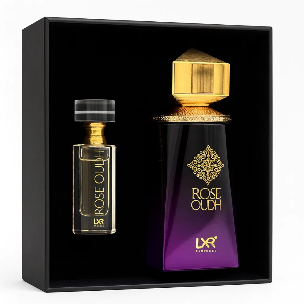 Rose Oudh Giftset 100ml +2ml Oil by LXR EDP