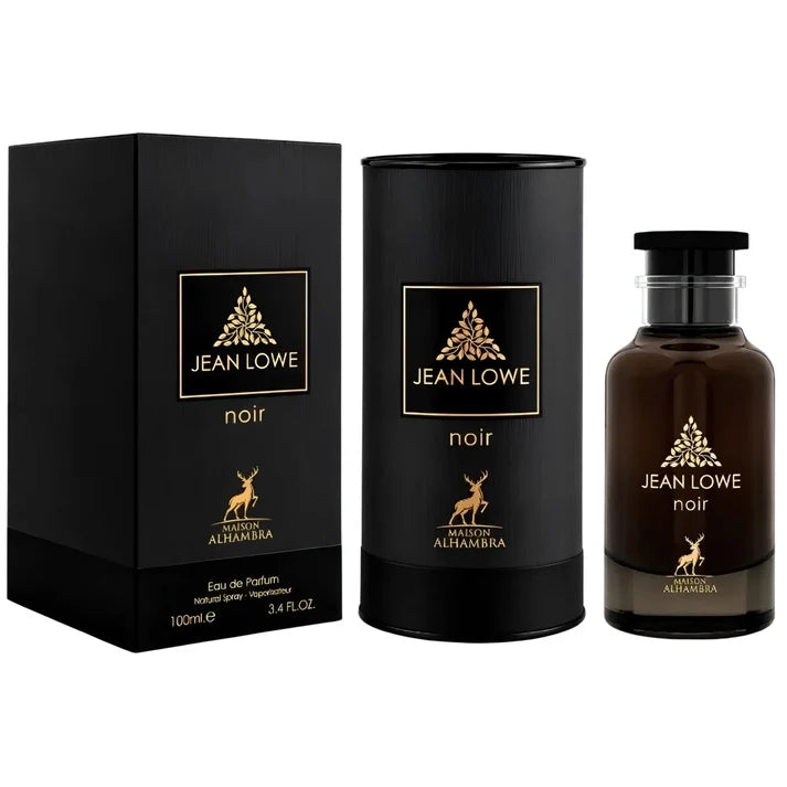 Jean Lowe Noir Eau de Parfum by Maison Alhambra – 100ml EDP