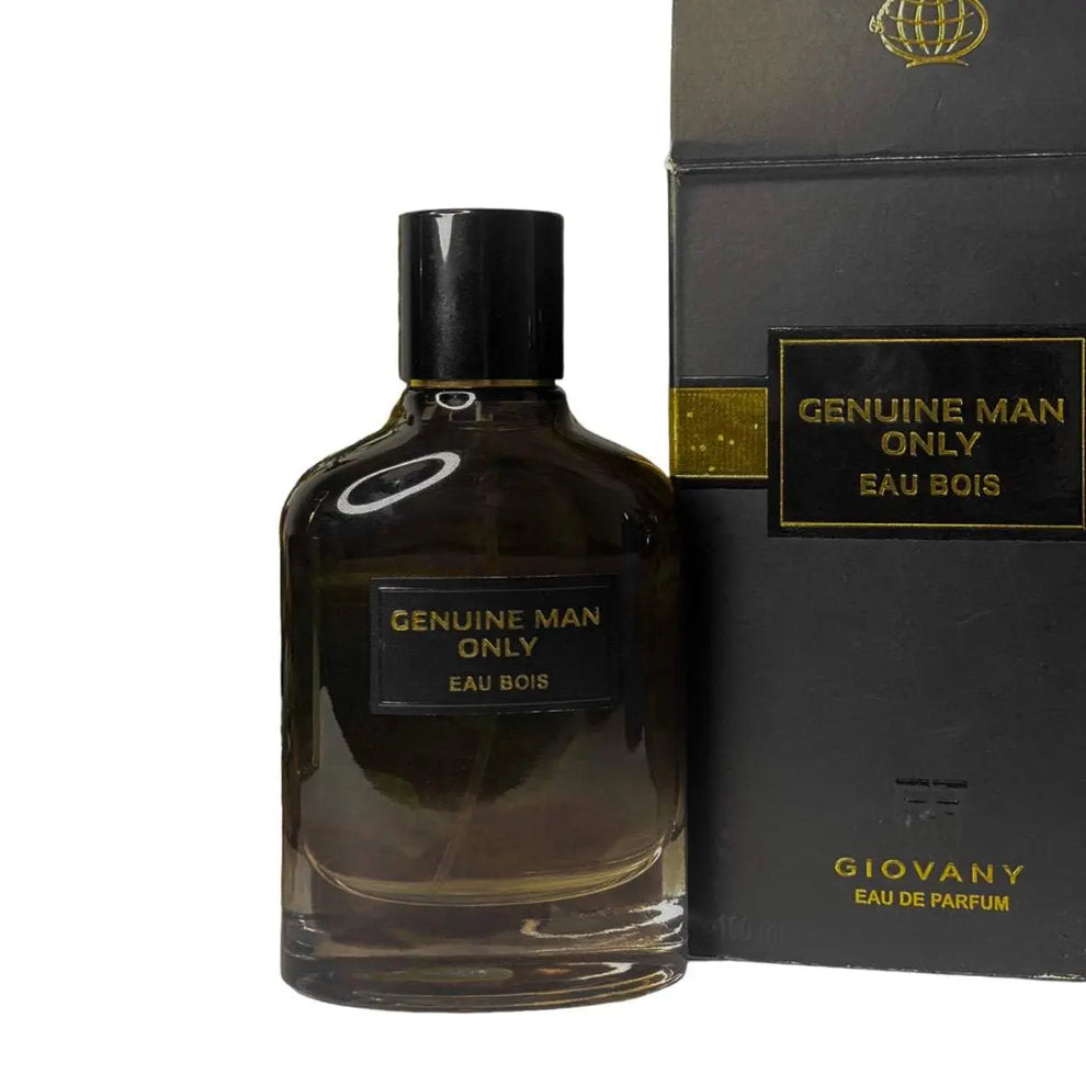 Genuine Man Only Eau Bois Eau de Parfum by Fragrance World - 100ml EDP