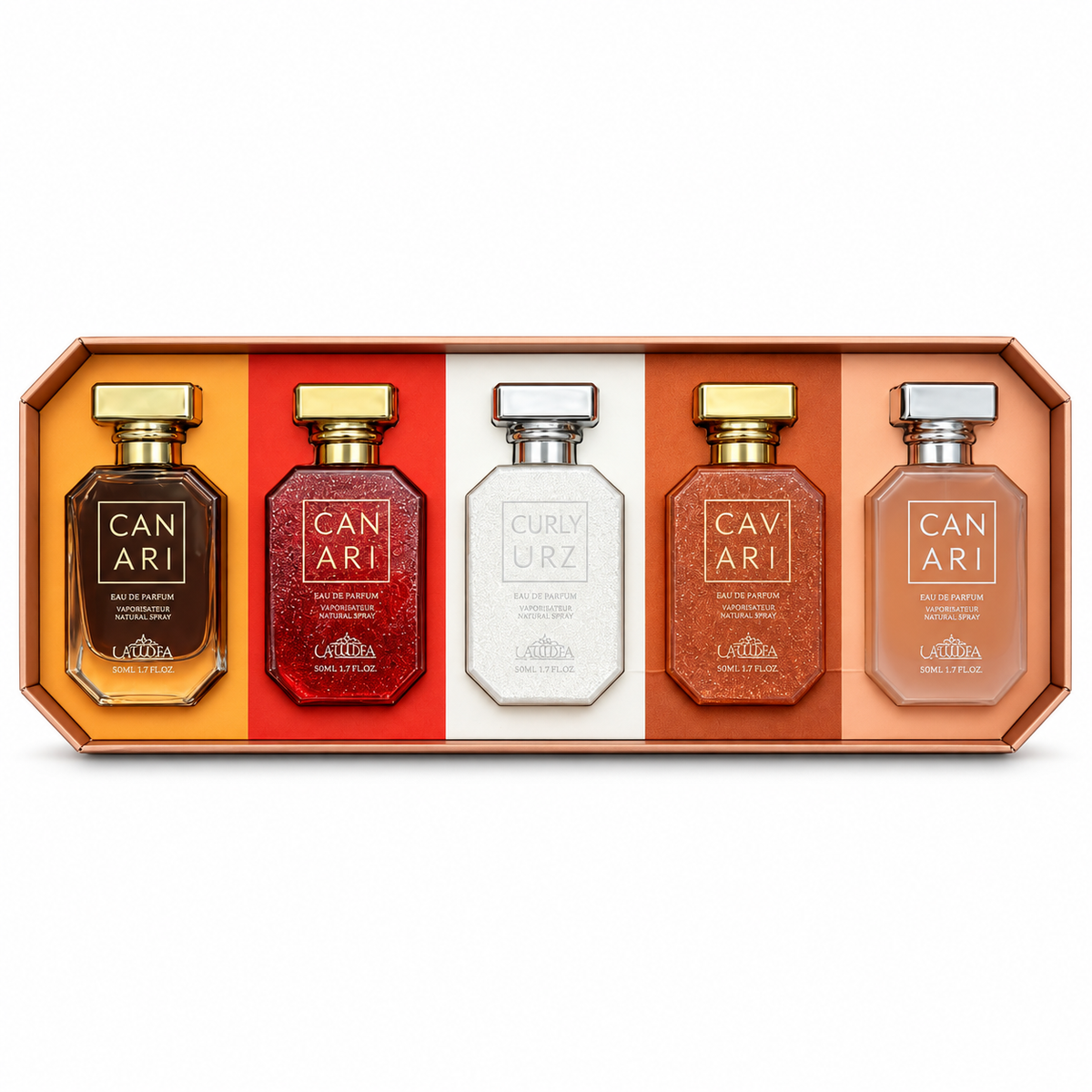 Gift Set 35ml x 5 by Shams Perfumes 175ml Extrait de Parfum