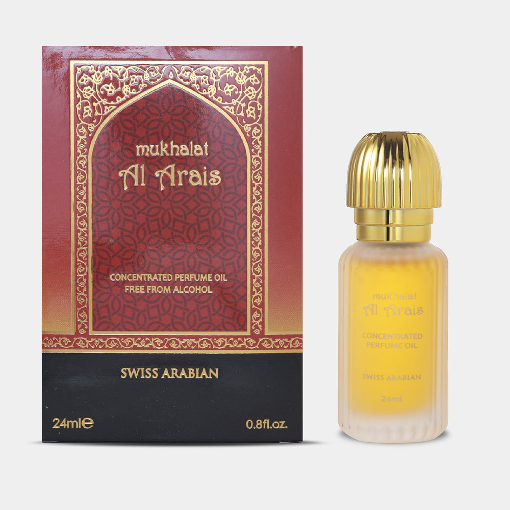 Mukhallat Al Arais Concentrated Oil by Swiss Arabian - 24ml Perfume Oil
