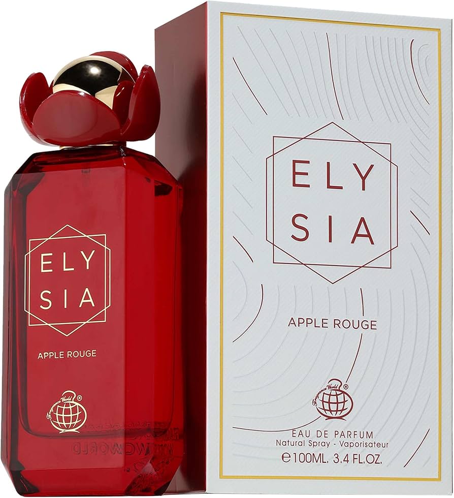 Elysia Apple Rouge Eau de Parfum by Fragrance World – 100ml