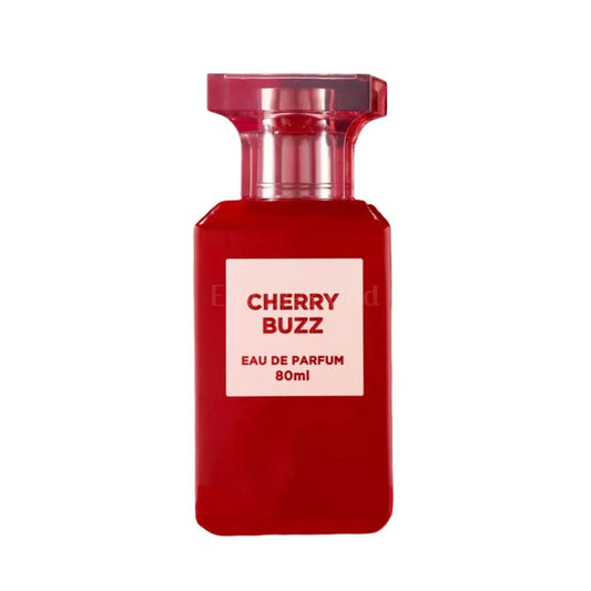 Cherry Buzz Eau de Parfum by Fragrance World – 80ml