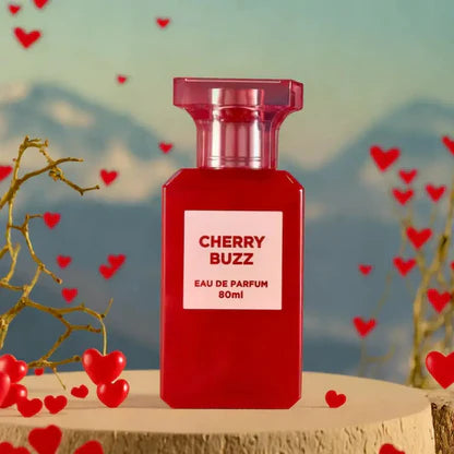 Cherry Buzz Eau de Parfum by Fragrance World – 80ml