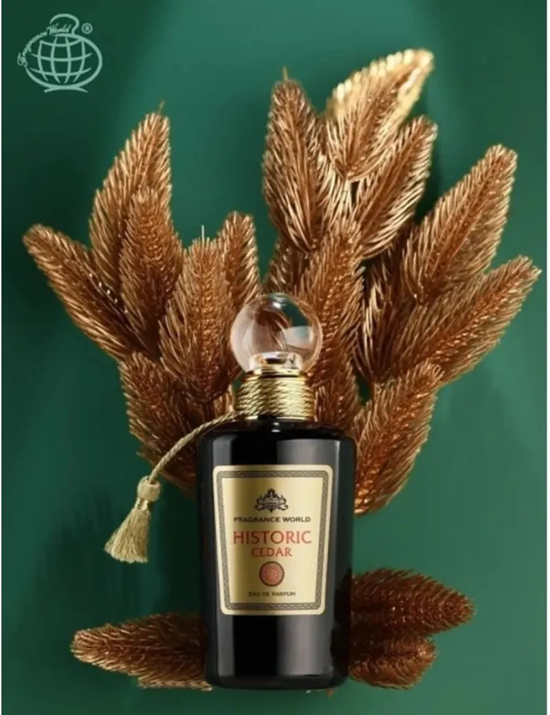 Historic Cedar Eau de Parfum by Fragrance World – 100ml
