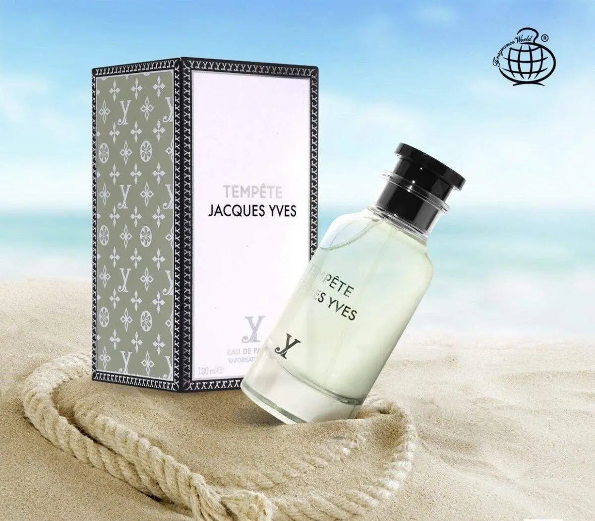 Jaques Yves Tempete Eau de Parfum by Fragrance World – 100ml