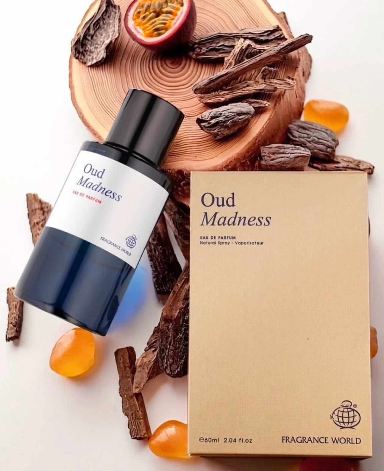 Oud Madness Eau de Parfum by Fragrance World – 60ml