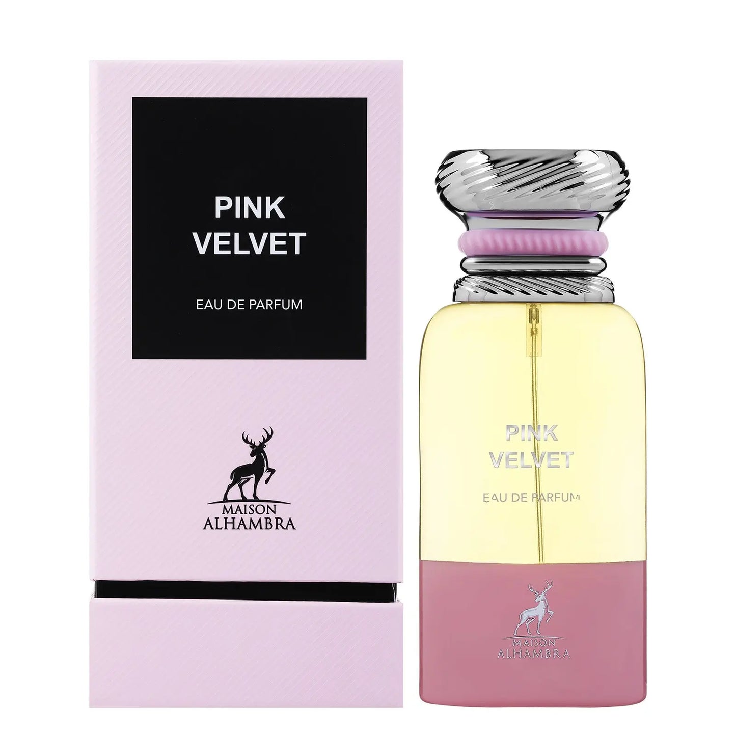 Pink Velvet Eau de Parfum by Maison Alhambra – 80ml