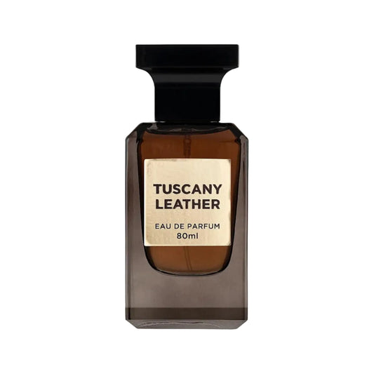 Tuscany Leather Eau de Parfum by Fragrance World - 80ml