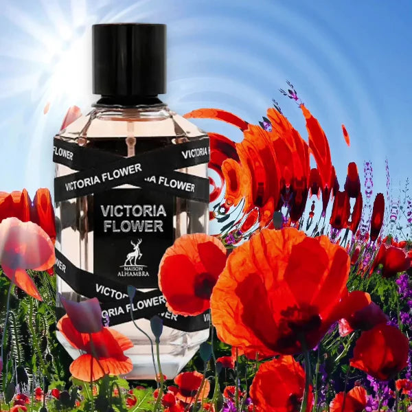 Victoria Flower Eau de Parfum by Maison Alhambra – 100ml