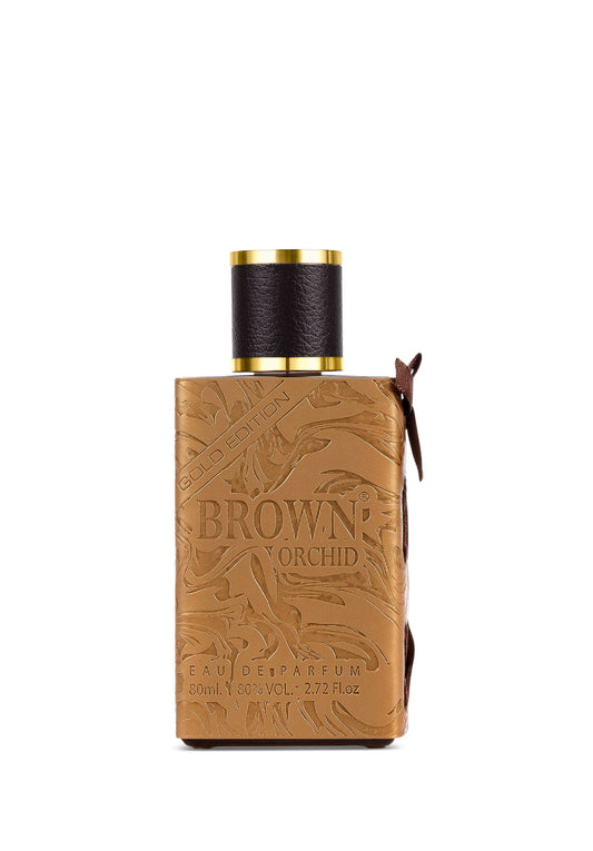 Brown Orchid Gold Edition Eau de Parfum by Fragrance World – 80ml
