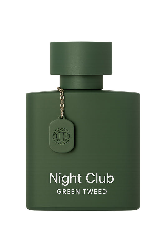Night Club Green Tweed Eau de Parfum by Fragrance World – 100ml