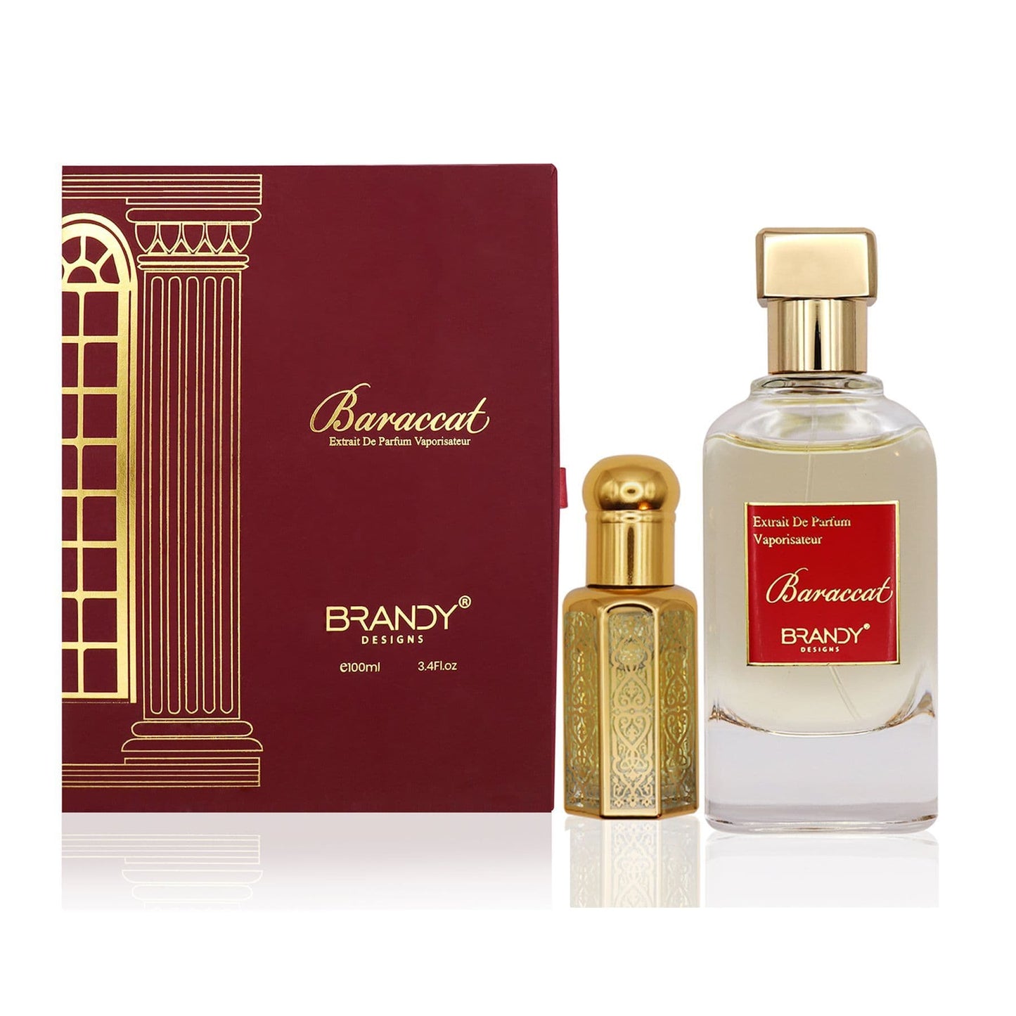 Baraccat EDP 100ML & Concentrated Perfume Oil 12ML Gift Set