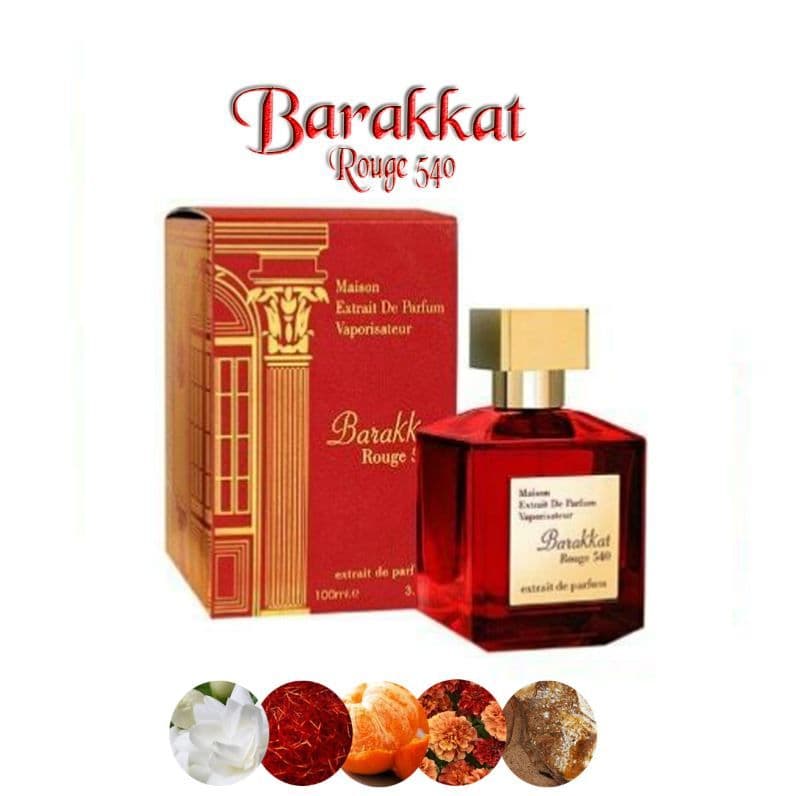 Barakkat Rouge 540 Extrait De Parfum 100ml