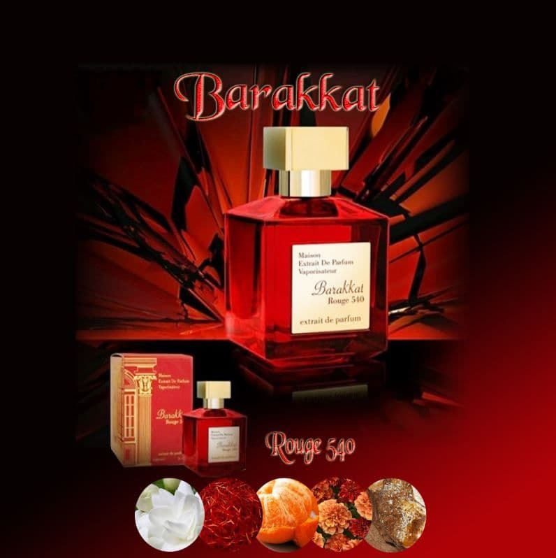 Barakkat Rouge 540 Extrait De Parfum 100ml